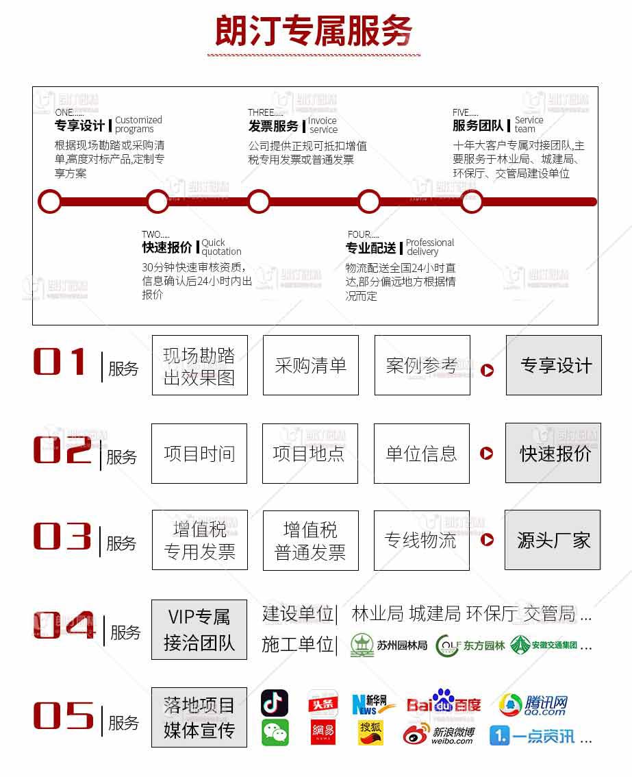 朗汀園林客戶(hù)專(zhuān)屬服務(wù)